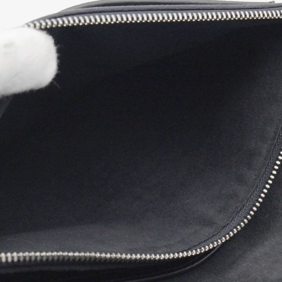 Louis Vuitton My LockMe Leather Shoulder Bag Black Silver - Picture 7 of 8